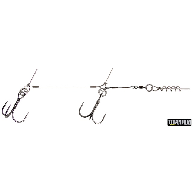 CWC Titanium Stinger, 75lb Original Tandem 2/0