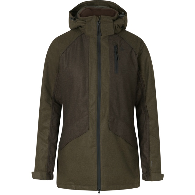 Seeland Avail Aya Insulated Jacka Pine Green/Demitasse Brown