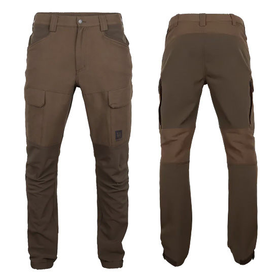 Härkila Scandinavian housut - Dark earth/Slate brown