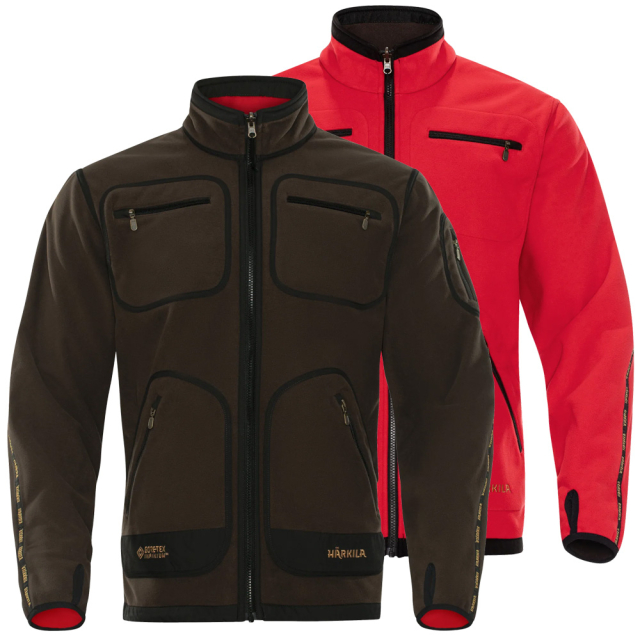 Härkila® Kamko Fleece - Brown / Red