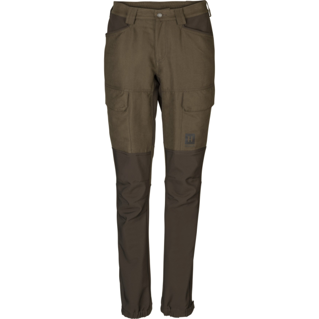 Härkila Scandinavian Trousers Lady - Willow Green/Deep Brown