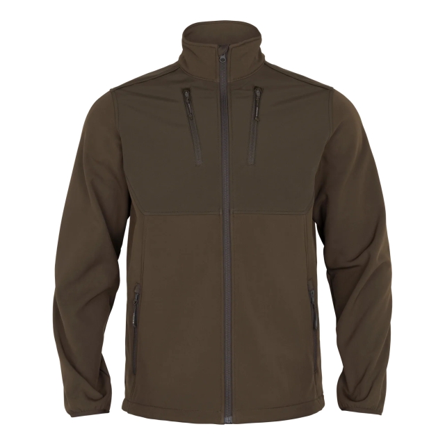 Härkila Scandinavian Softshelljacka - Willow green/Shadow brown