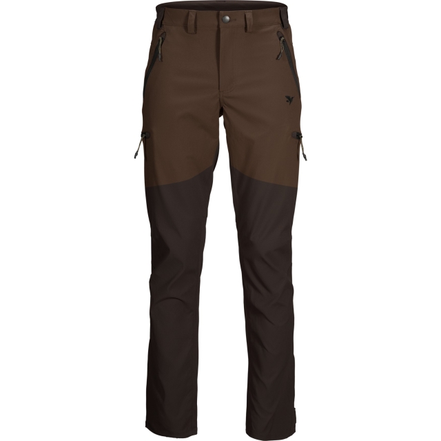 Seeland® Outdoor-Stretchhose Pinienholz/Dunkelbraun - size:56