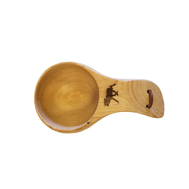 Stabilotherm wooden kuksa with moose motif 120 ml