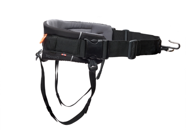 Trekking Hüftgurt 2.0 Schwarz/Grau