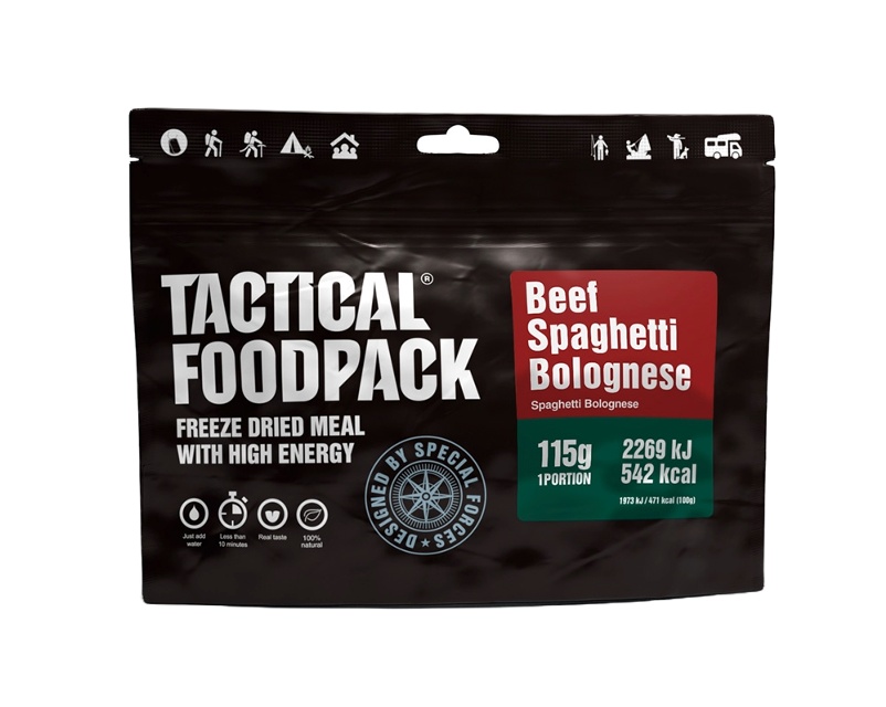 Tactical Foodpack Beef Spaghetti Bolognese