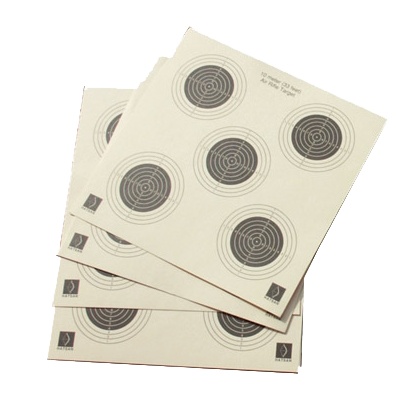 Måltavla 5-Spot 14x14 cm 100-pack