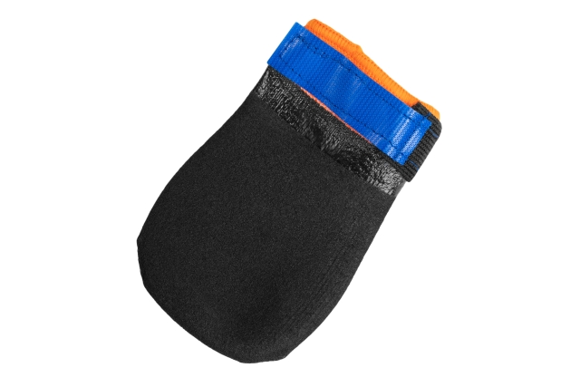 Protector Hundeschuh Schwarz/Orange