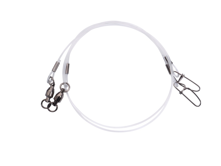 FLUO PIKE LEADERS - 1.1MM 40CM - 2PCS