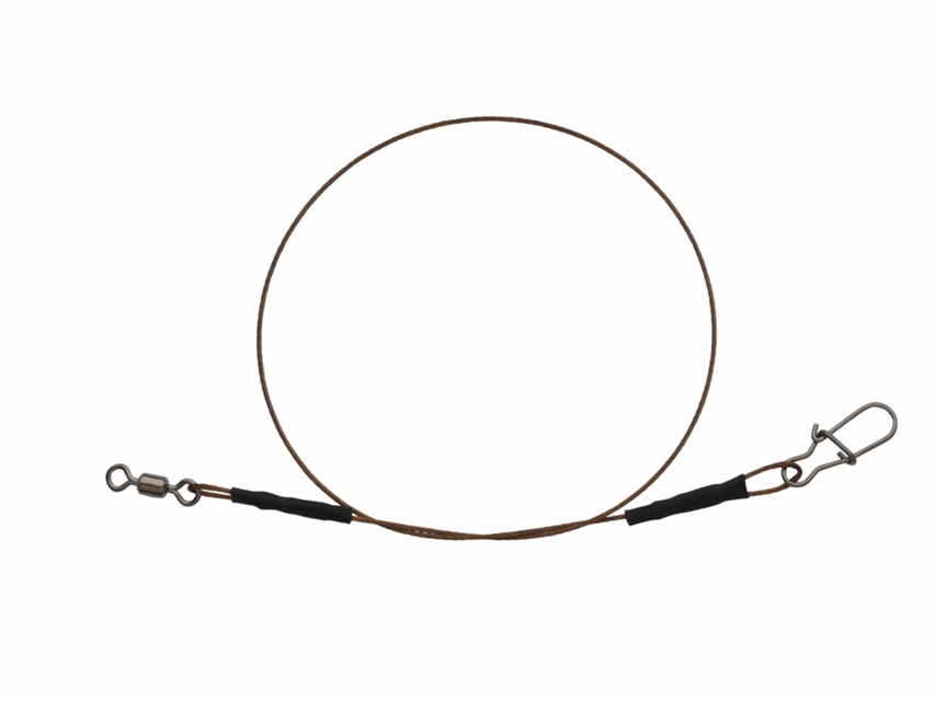 STEEL SPIN LEADER 35CM - 35LBS 3PCS