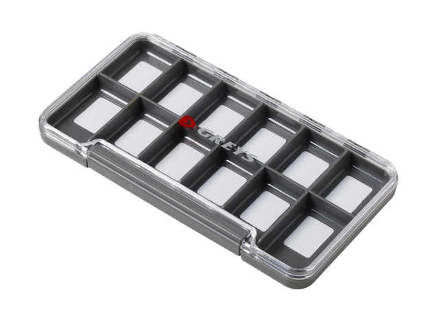 Greys® SLIM WATERP, FLY BOX 12 COMPARTMENTS