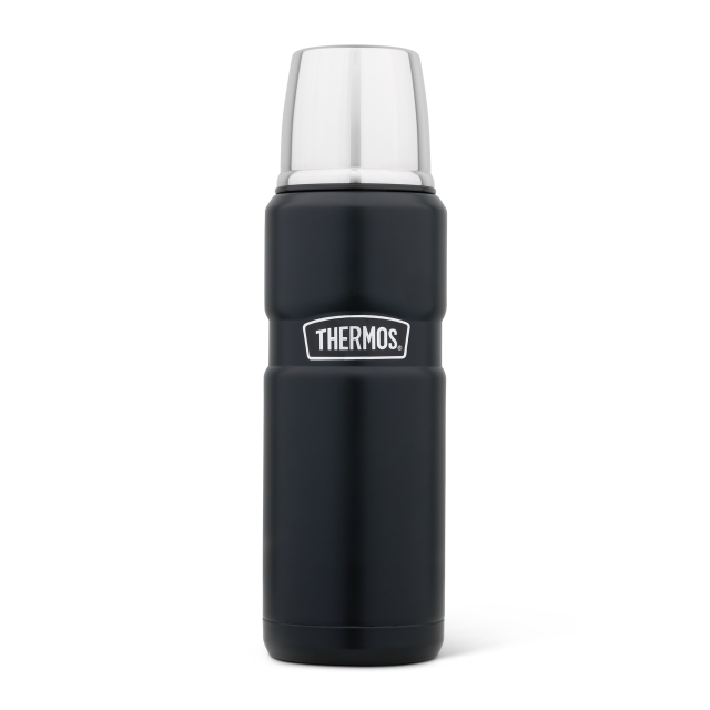 THERMOS King Flask 0.5L - Matt Black