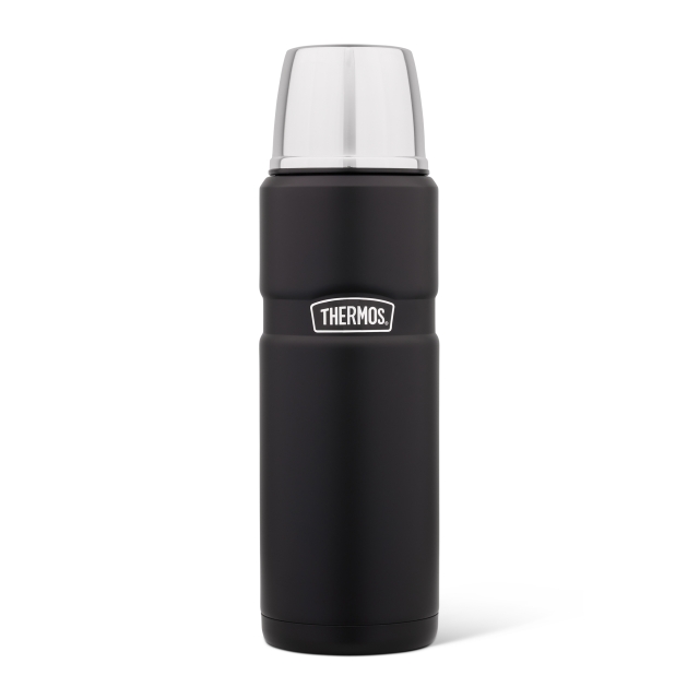 THERMOS King Flask 1.2L - Matt Black