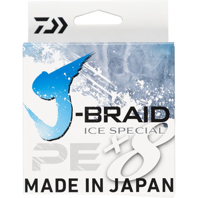Daiwa® J-BRAID Ice Special X8E - 0.13mm-50m ISLAND BLUE