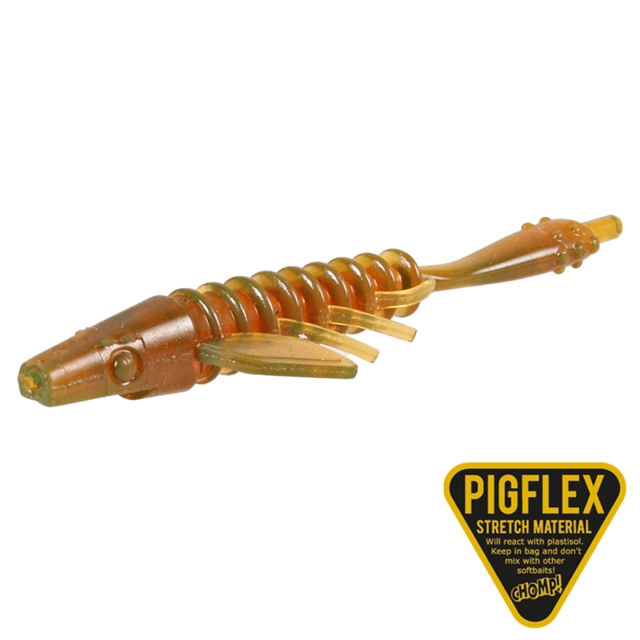 Pigster Gecko, 8,5cm, 2,5g - Motor Oil UV - 4pcs