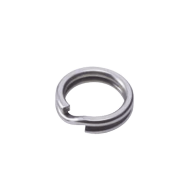 Owner Hyper Wire Splitring, Stainless #10 - 99kg - 6pcs