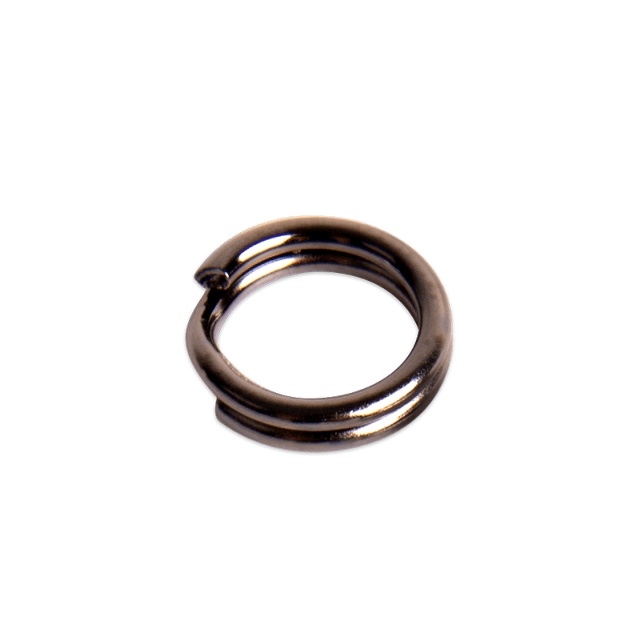 Owner Split Ring Wire, Black #2 - 17kg - 20pcs