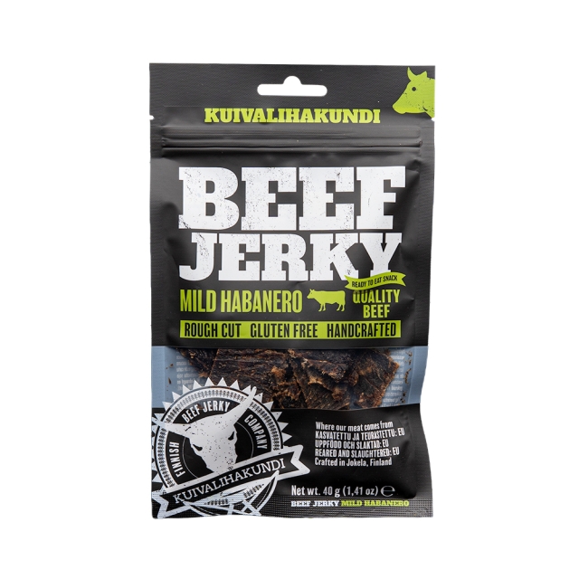 Beef Jerky Mild Habanero 40g