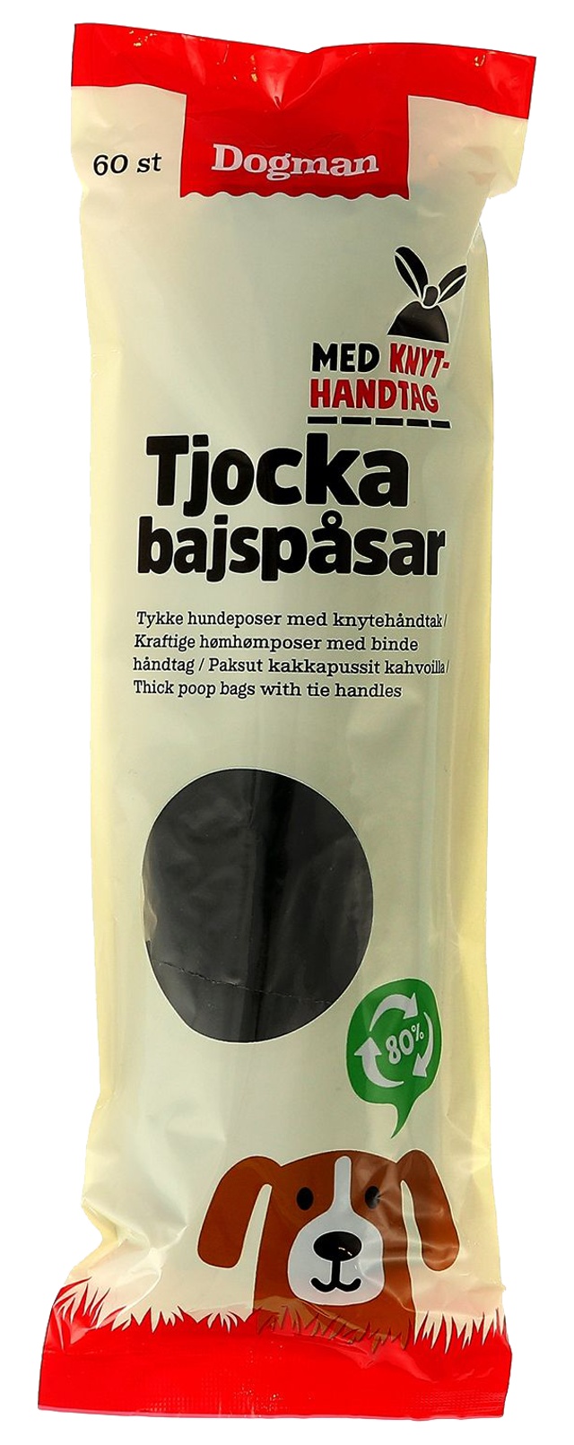 Dogman®Tjocka Bajspåsar 60st