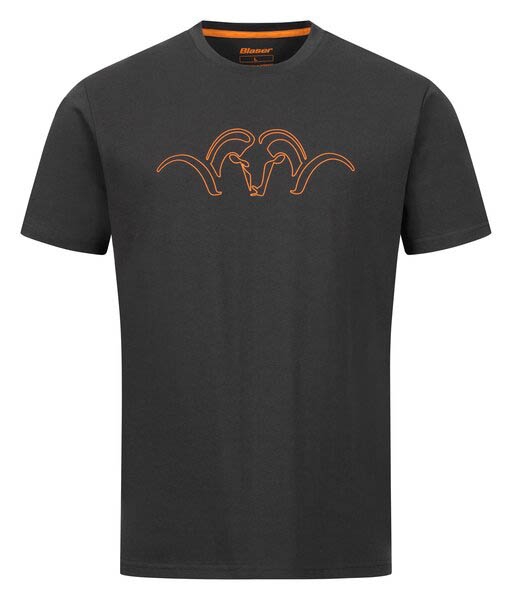 Blaser Outline T 26 T-Shirt Argali Herren | Phantom-grå