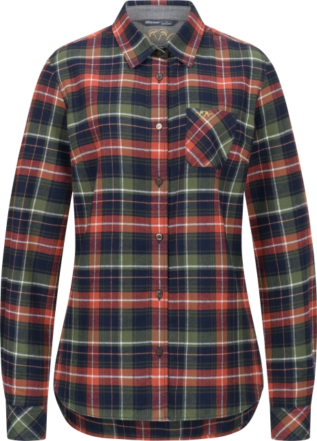 Blaser Martina flannelbluse dame