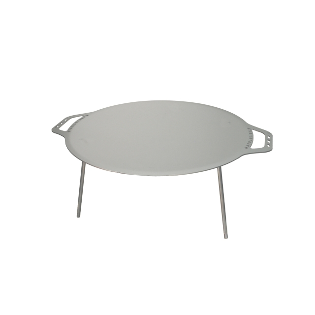 Stabilotherm carbon steel campfire griddle Ø 48 cm with legs