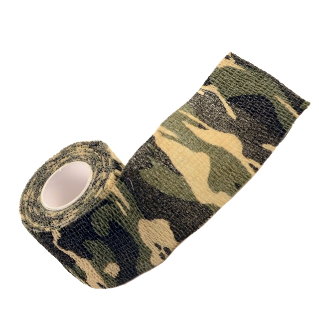 Grey Oak - Camo-tejp  Woodland Green