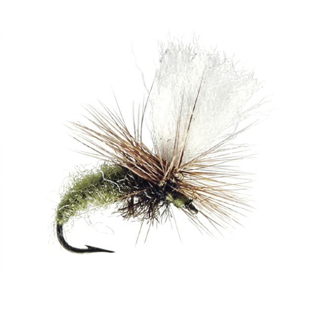 Torrfluga - Klinkhamer Oliv #12 