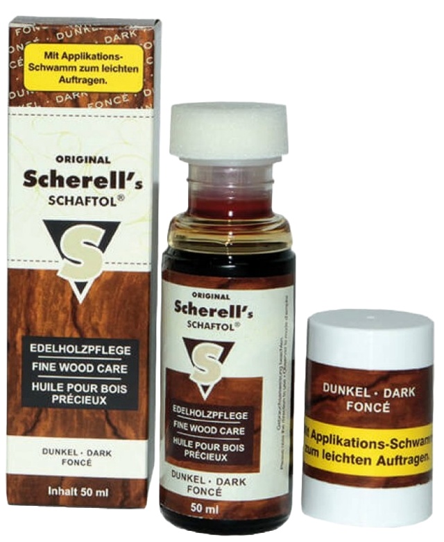 Ballistol Scherell´s SCHAFTOL  Mörk stockolja 50 ml