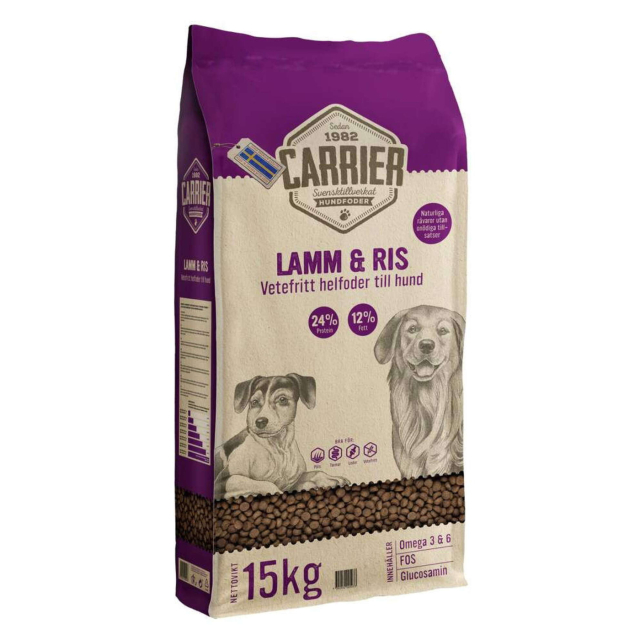 Carrier Lamm och Ris 15 kg