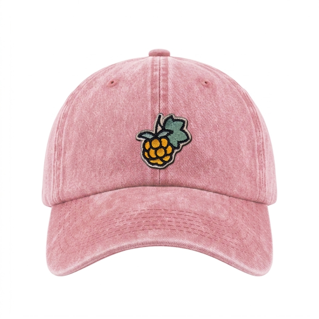 Moltebeere - Vintage Washed Dad Cap - Rosa
