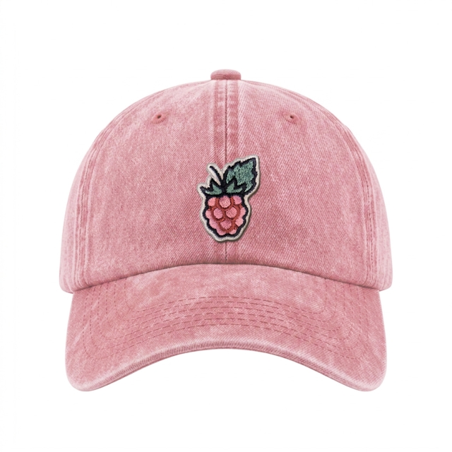 Wilde Himbeere - Vintage Washed Dad Cap - Rosa