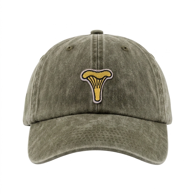 Pfifferling - Vintage Washed Dad Cap - Grün