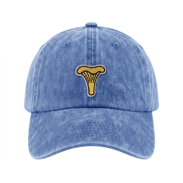 Pfifferling - Vintage Washed Dad Cap - Klarblau