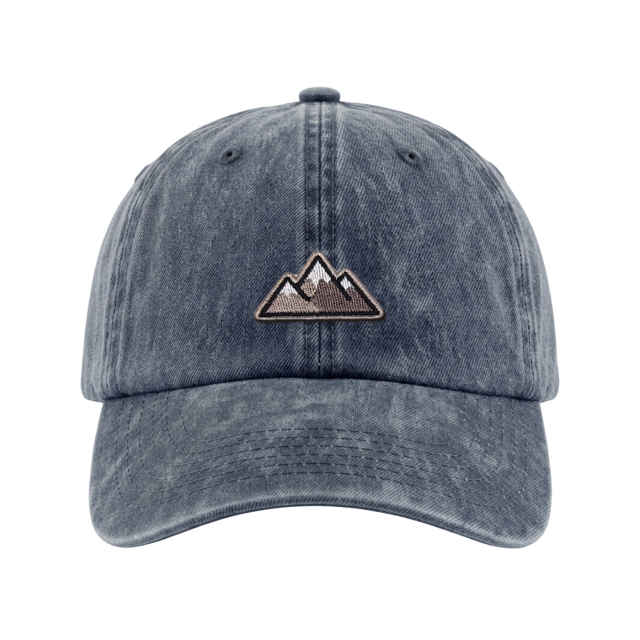 Fjäll - Vintage Washed Dad Cap - Blau