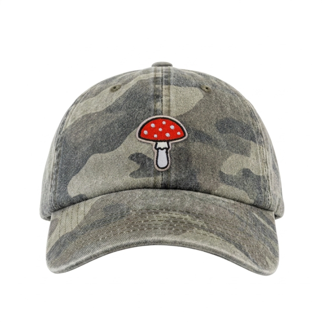 Fliegenpilz - Vintage Washed Dad Cap - Camo