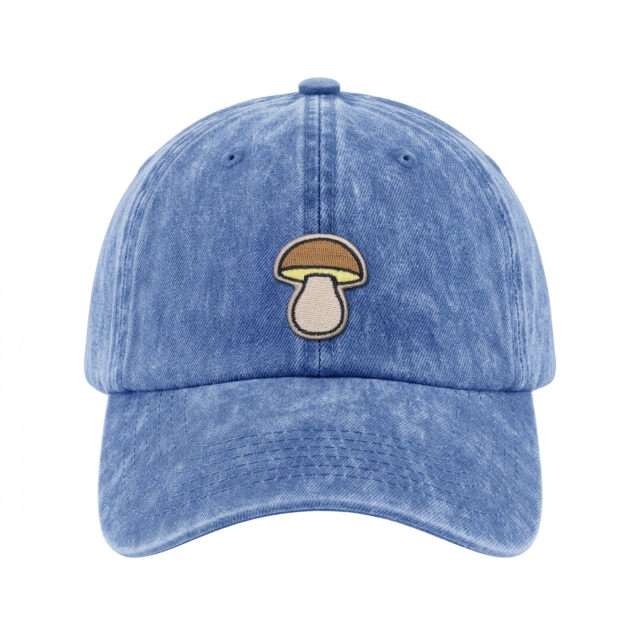 Herkkutatti - Vintage Washed Dad Cap - Kirkkaansininen
