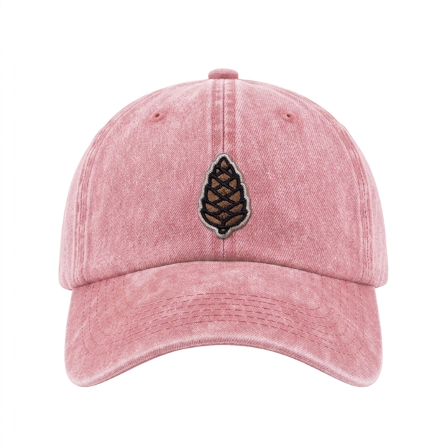 Kleiner Zapfen - Vintage Washed Dad Cap - Rosa