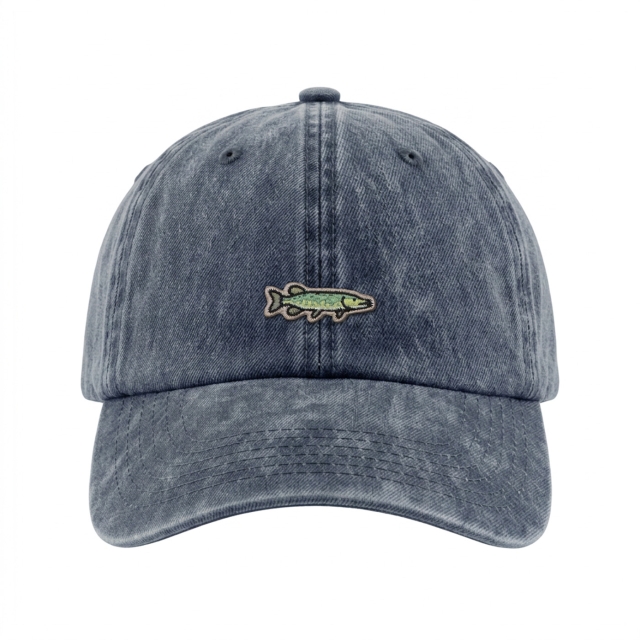 Hauki - Vintage Washed Dad Cap - Sininen