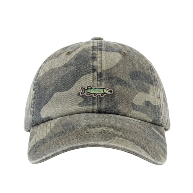 Hauki - Vintage Washed Dad Cap - Camo