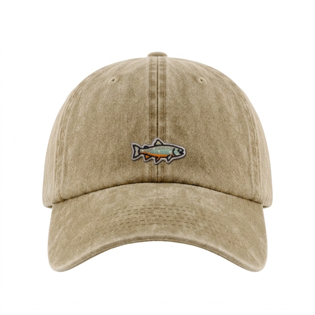 Saibling - Vintage Washed Dad Cap - Sand