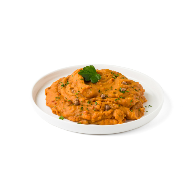 Gulasch med nötkött och potatis 150g