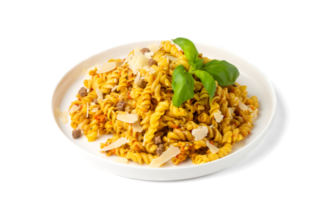 Krämig pasta med nötkött 150 g