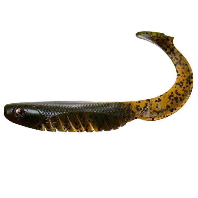 Headbanger BangerRibs 6,9 cm/3 g  V2 - 5-pack - Green Pumpkin