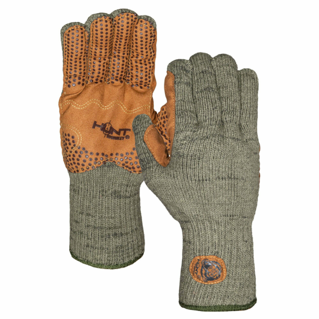 Fish Monkey® Wooly Long Gloves Olive