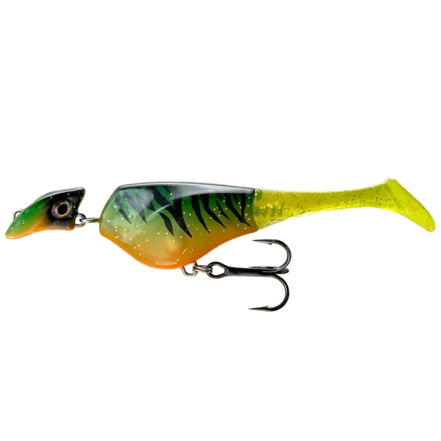 Headbanger Shad 22 cm - Suspending - Firetiger Stealth