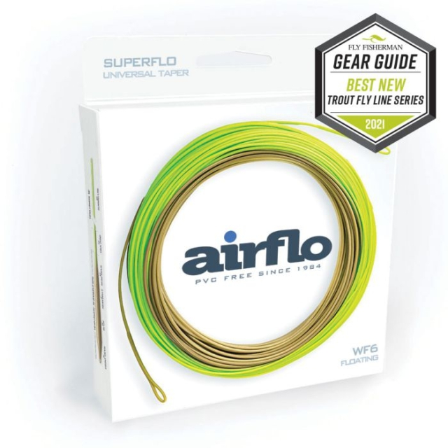 Superflo Ridge 2,0 Universal Taper Fluglina - Moss Olive/Chartreuse
