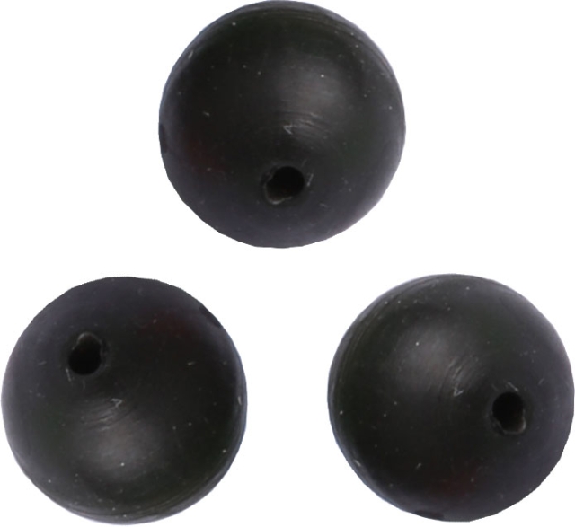 Soft Beads Svart Ø 14 mm (10p)
