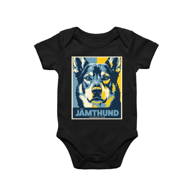 Jämthund in swedish colors