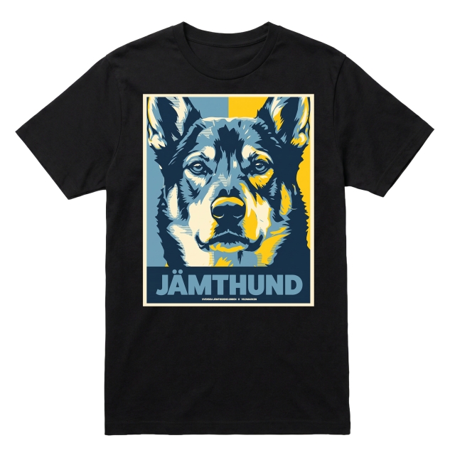 Jämthund in swedish colors